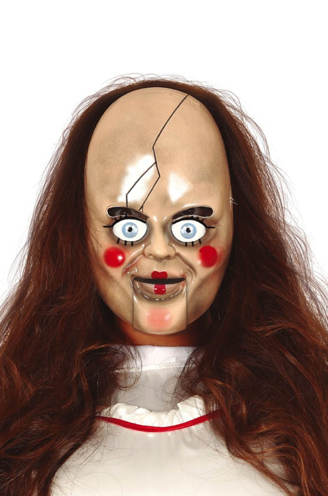 PVC SCARY DOLL MASK - PartyExperts