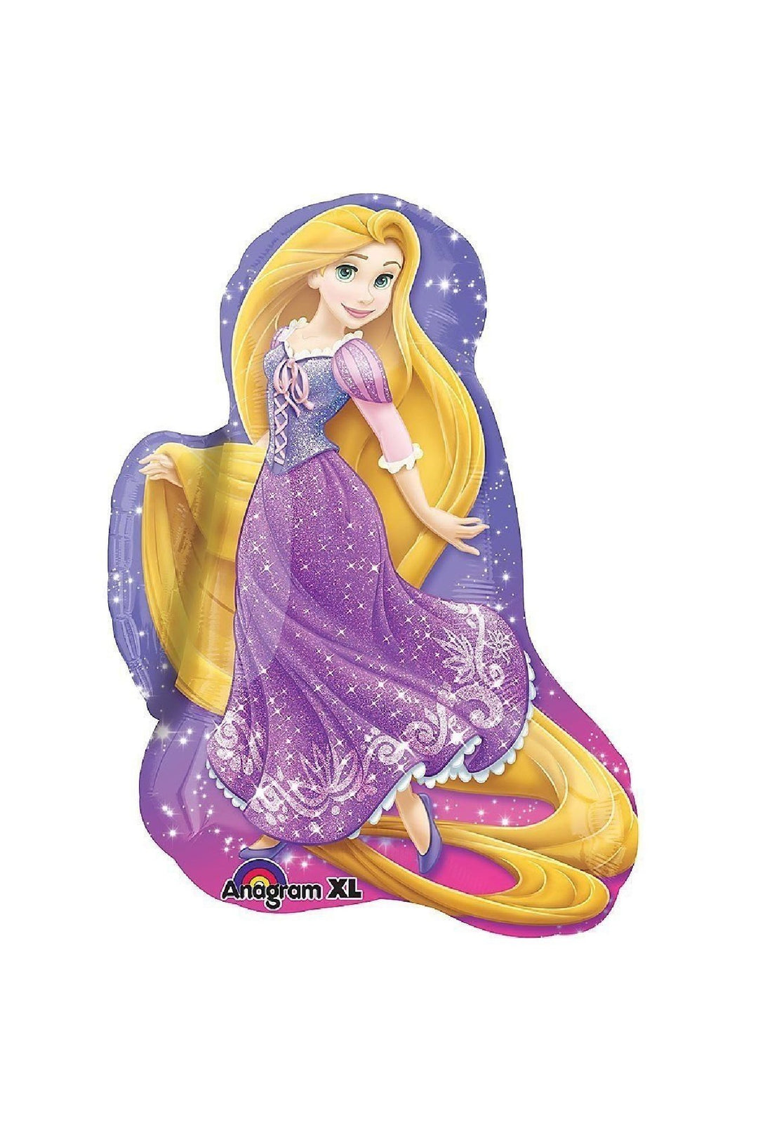 Rapunzel Shape Supershape Foil Balloon - PartyExperts