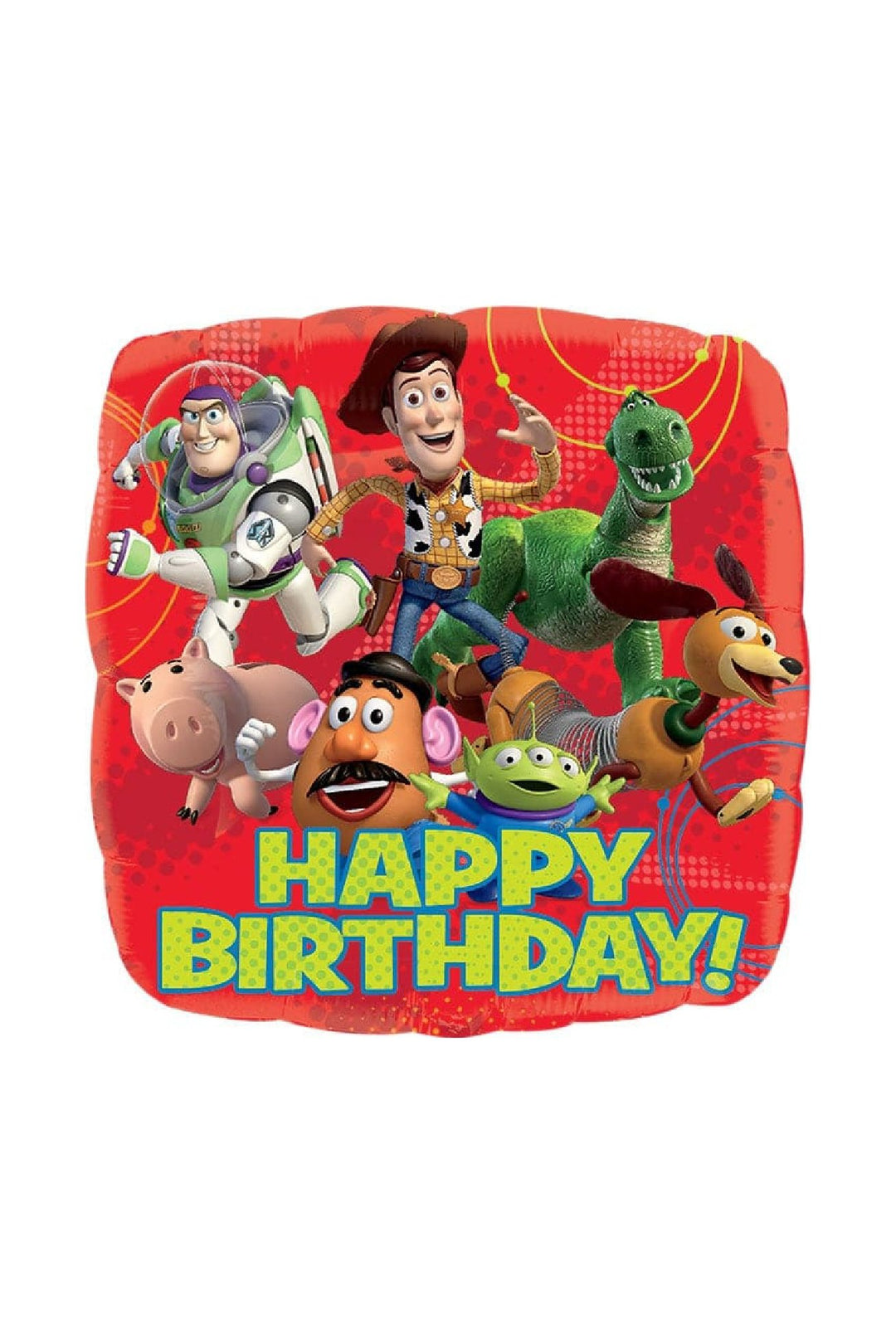 SHAPE HX TOY STORY HAPPY BIRTHDAY FOIL BALLOON 18INCH - PartyExperts