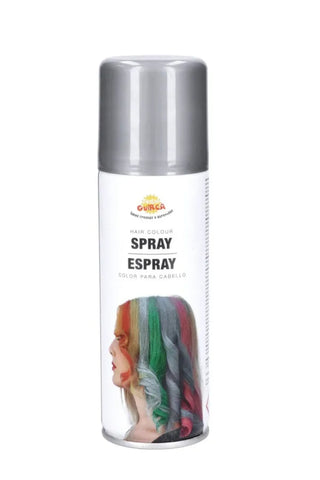 Silver Hair Spray Bottle (Neon) - PartyExperts