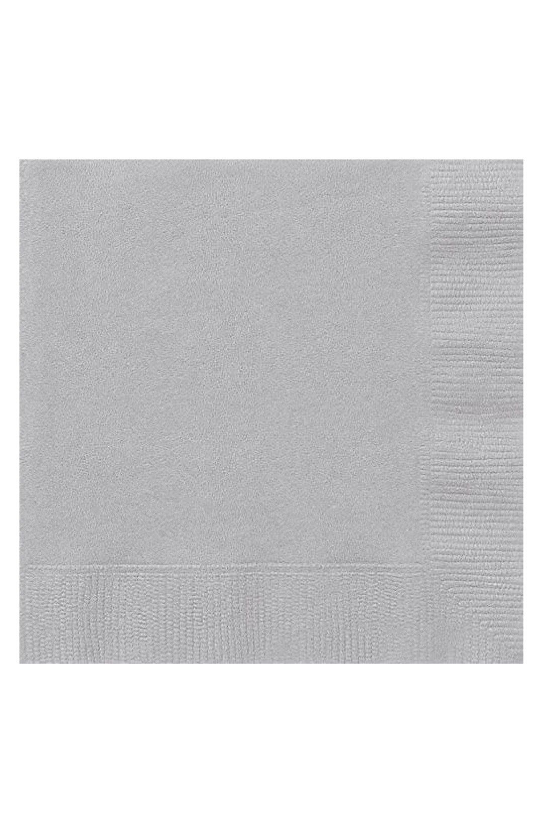 SILVER NAPKINS 2 - PartyExperts