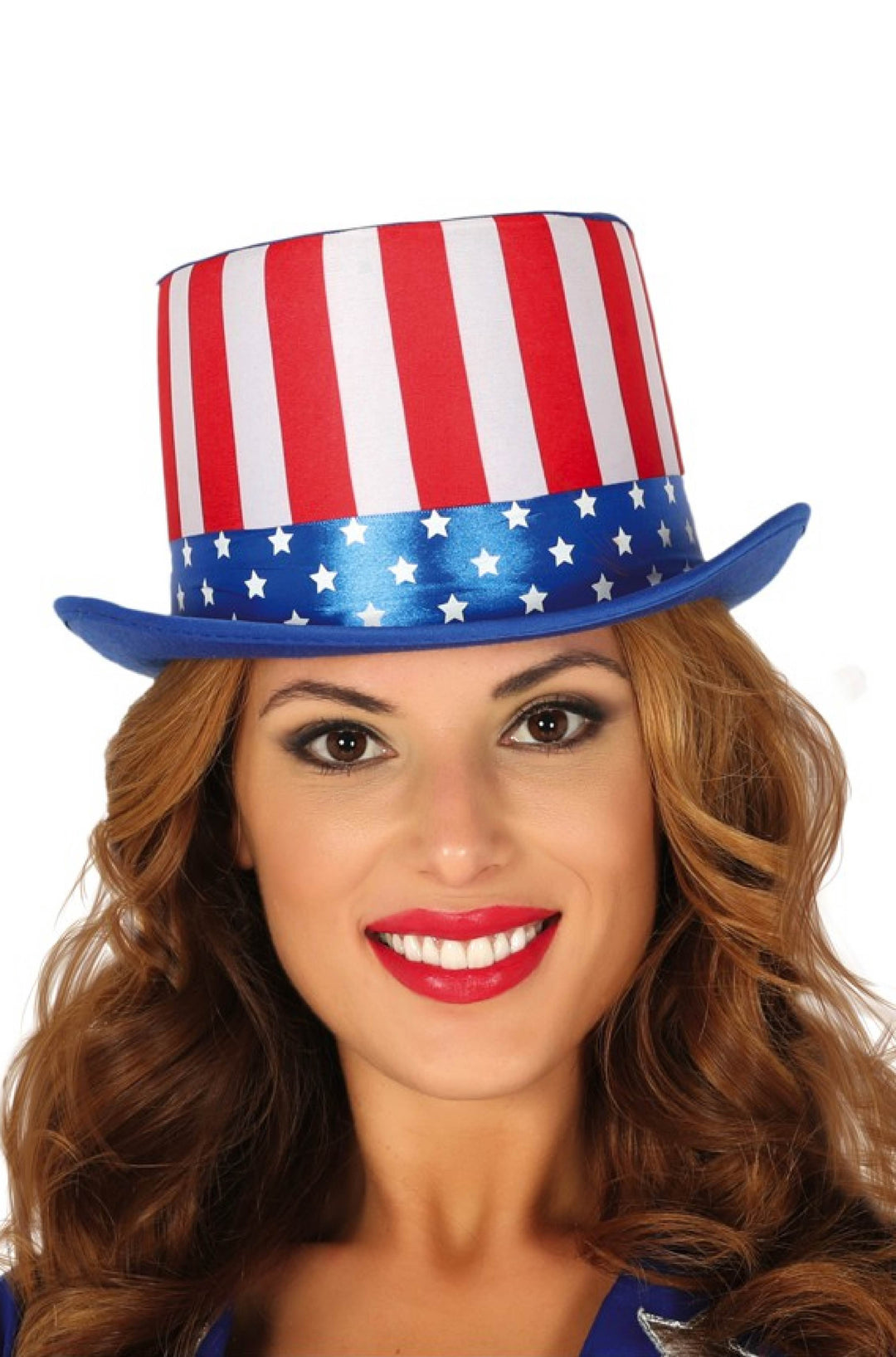 TOP HAT AMERICAN FLAG - PartyExperts
