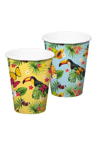 Tropical Toucan Disposable Cups - PartyExperts