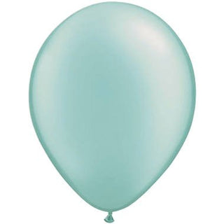 Turquoise Balloons - 100 pieces - PartyExperts