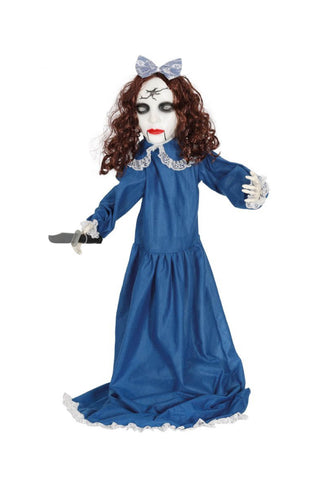 Vampiress Doll with Knife Decoration.