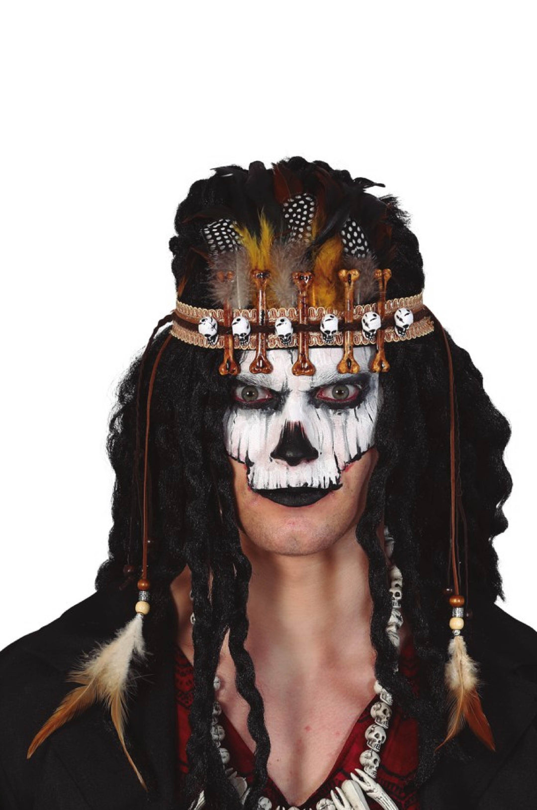 VOODOO FEATHERS TIARA - PartyExperts