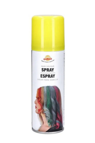 Yellow Hair Spray Bottle (NEON) - PartyExperts