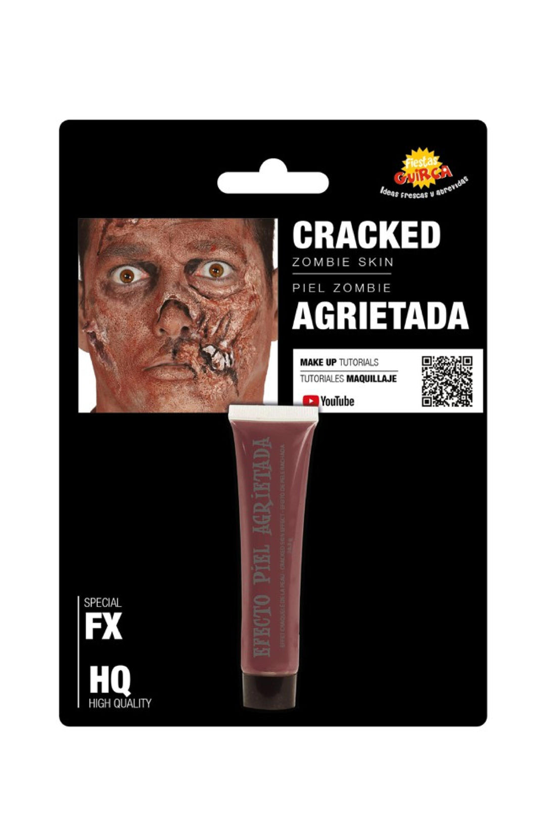 ZOMBIE PURPLE SKIN MAKEUP WRINKLE EFFECT - PartyExperts
