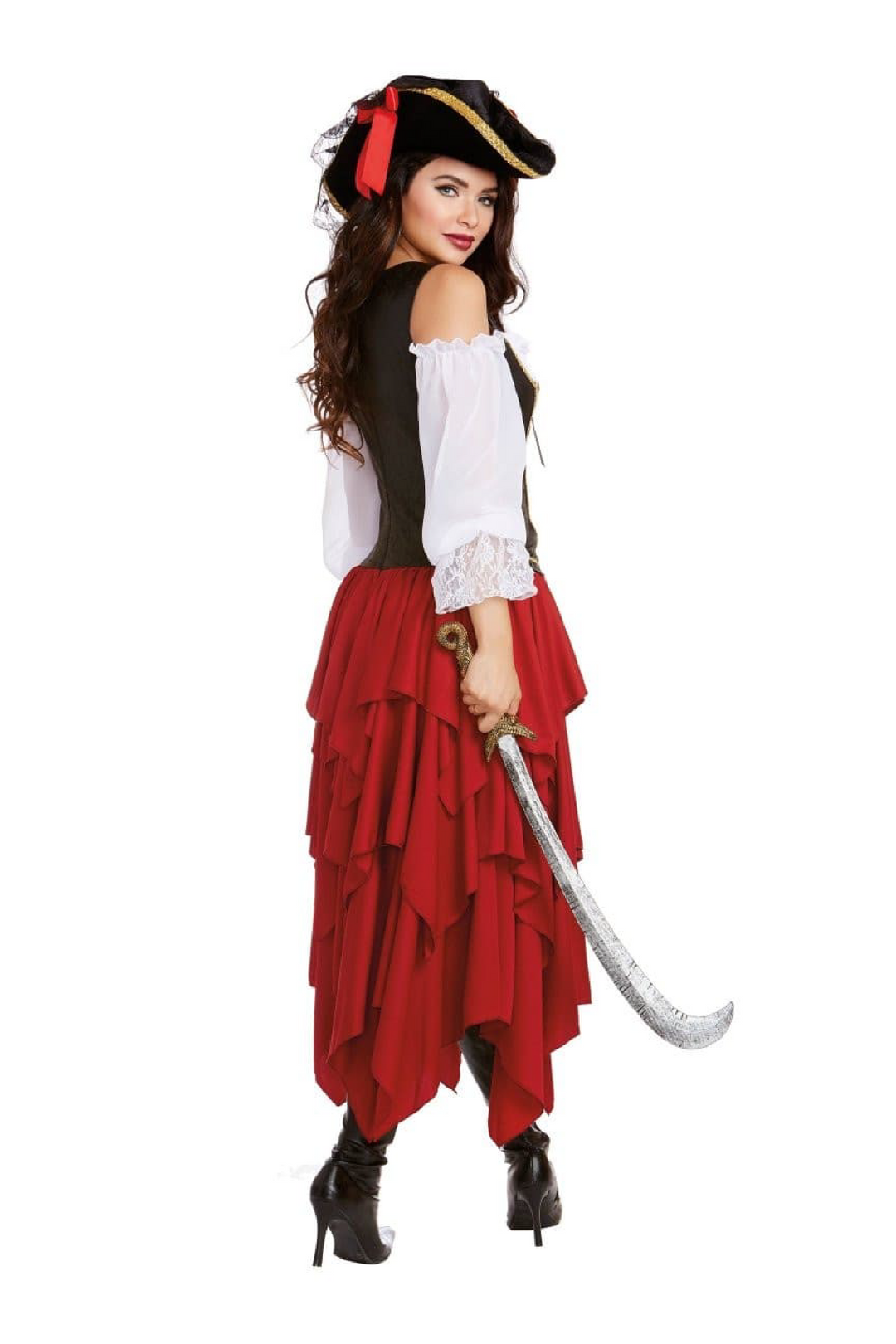 Women's Ships Ahoy Costume - PartyExperts