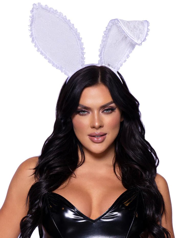 Bendable Lace Bunny Ears - PartyExperts