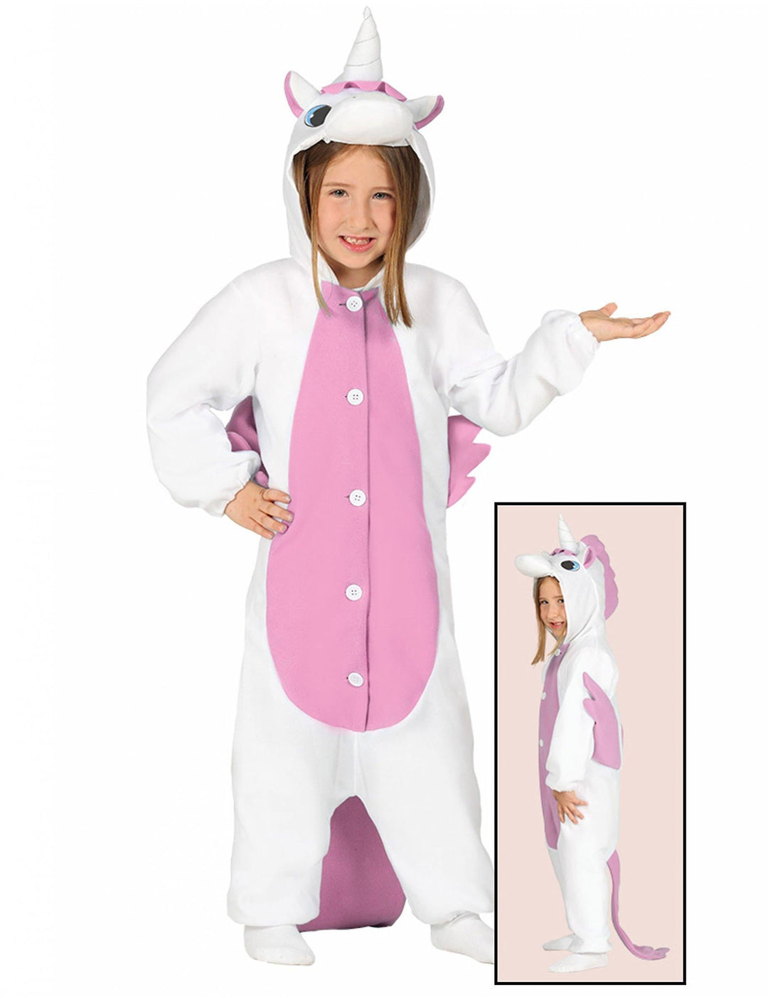 CHILD UNICORN PIJAMAS COATUME - PartyExperts