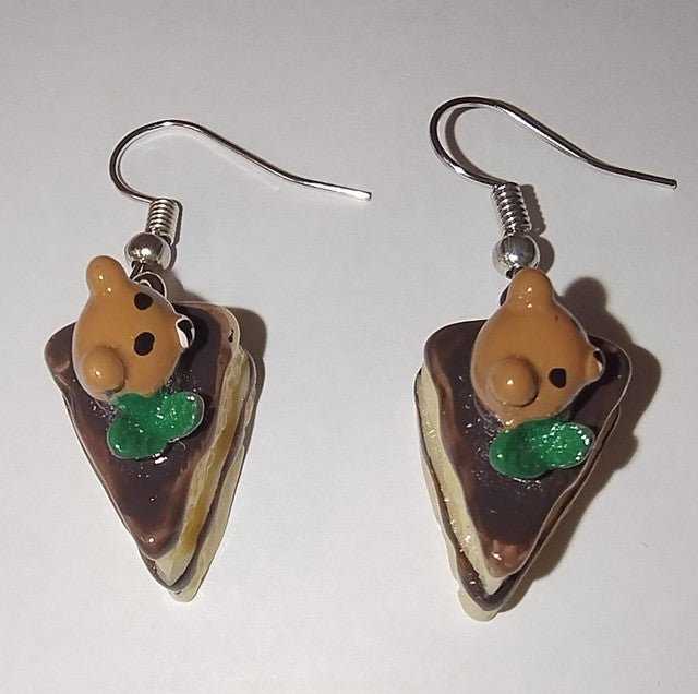 Chocolate ear rings - PartyExperts