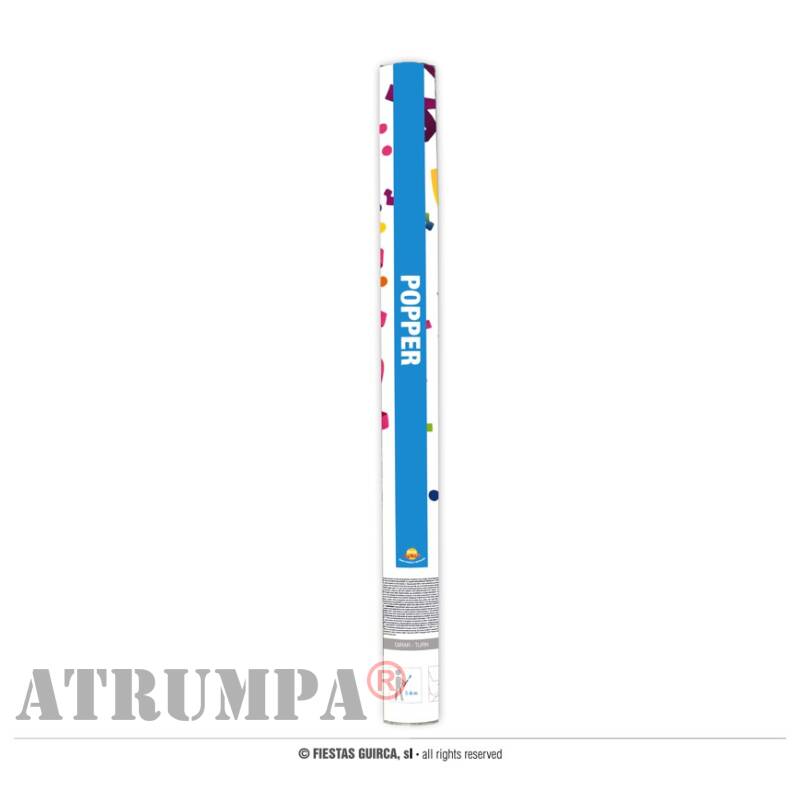 CONFETTI GUN, 40 CM COMPRESSED AIR - PartyExperts