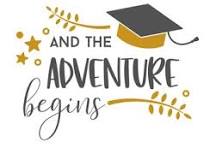 Congrats Grad The Adventure Begins Multicor and style theme - PartyExperts