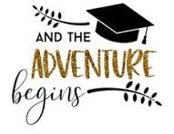 Congrats Grad The Adventure Begins Multicor and style theme - PartyExperts