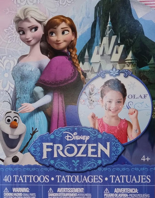 Disney Frozen 40 Tatoos - PartyExperts