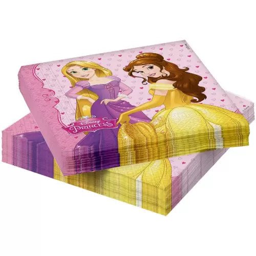 Disney Princess Paper Napkins - PartyExperts