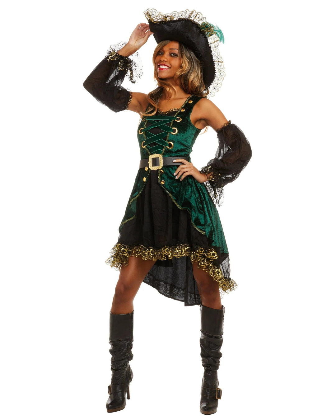 Dreamgirl Emerald Pirate - PartyExperts