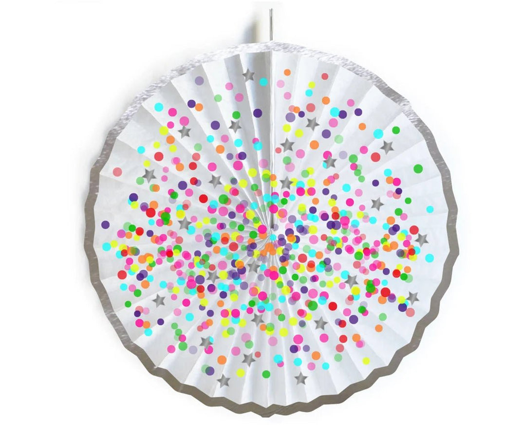 Fan Foil Confetti 45cm - PartyExperts