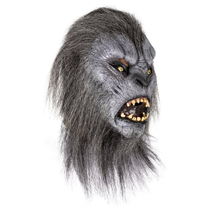 Gray Wolfman Mask - PartyExperts