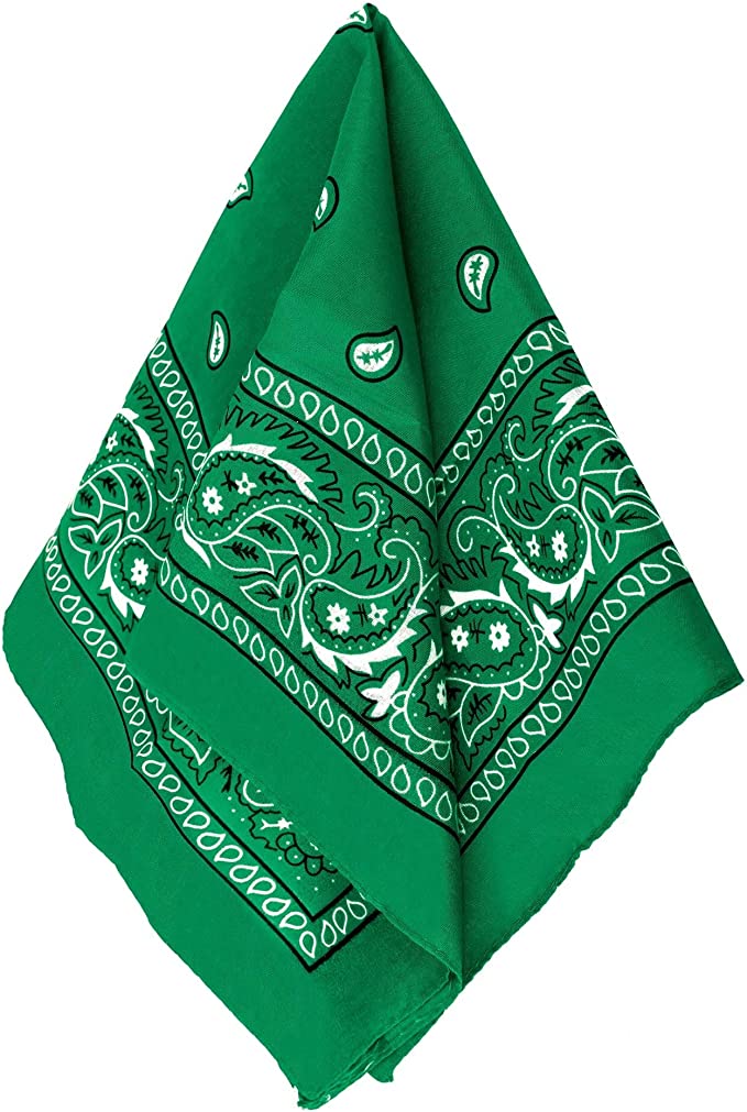 Green Bandana Ø¨Ù†Ø¯Ø§Ù†Ø§ Ø®Ø¶Ø±Ø§Ø¡ - PartyExperts