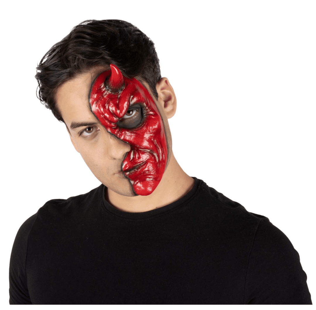 Half Mask Devil - PartyExperts