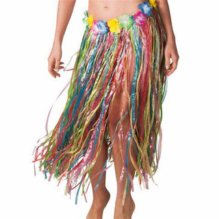 Hawaiian Long Skirt Multicolor - PartyExperts