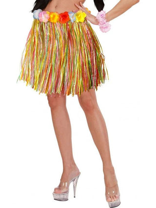 Hawaiian Skirt Multicolor 1 - PartyExperts