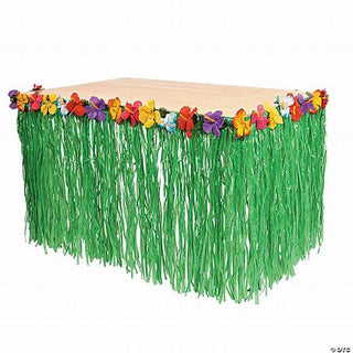 Hawaiilan Table Skirt - PartyExperts