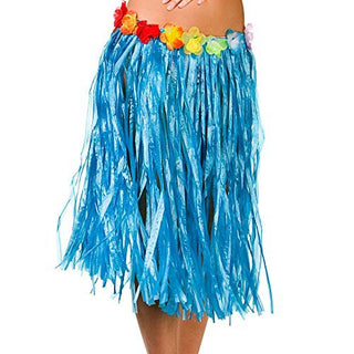 Hawaillan Blue Skirt - PartyExperts