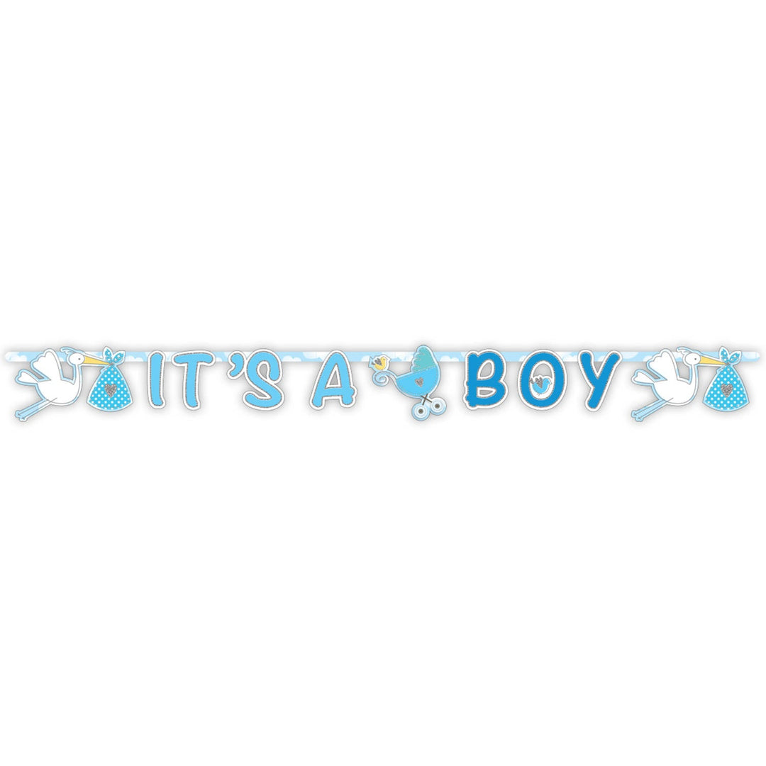 Letterbanner It's a Boy XL - PartyExperts