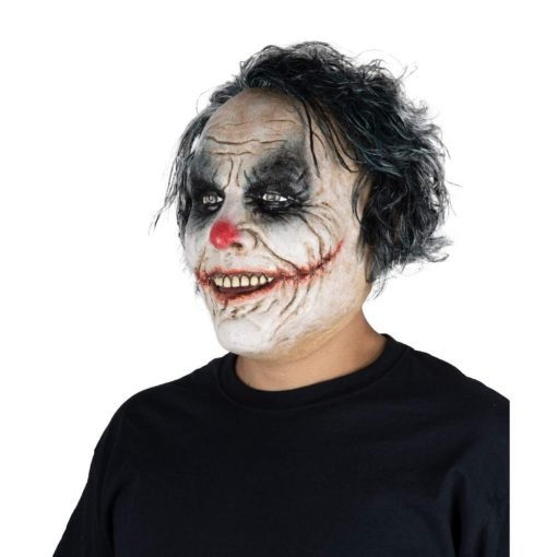 Lunatic clown - Dark Night Joker Mask - PartyExperts