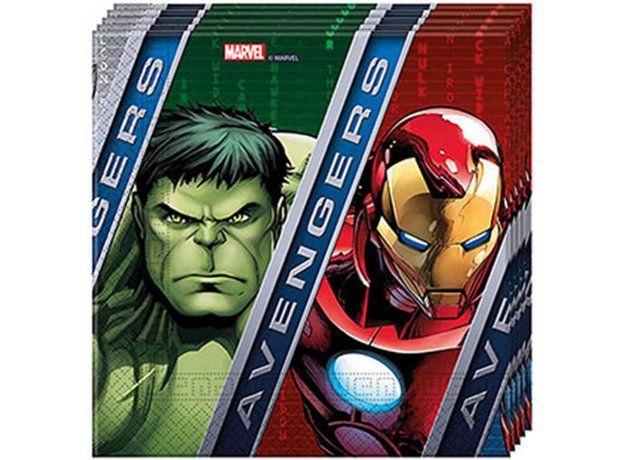 Marvel Avenger Napkins - PartyExperts