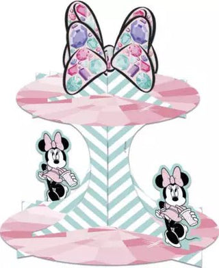 Minnie Party Gem Disney Cupcake Stand - PartyExperts