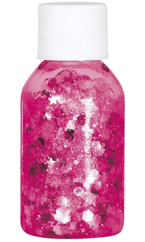 POT GLITTER - GEL FUXIA - PartyExperts