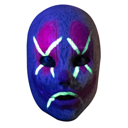 Rebel Pink Neon Mask - PartyExperts