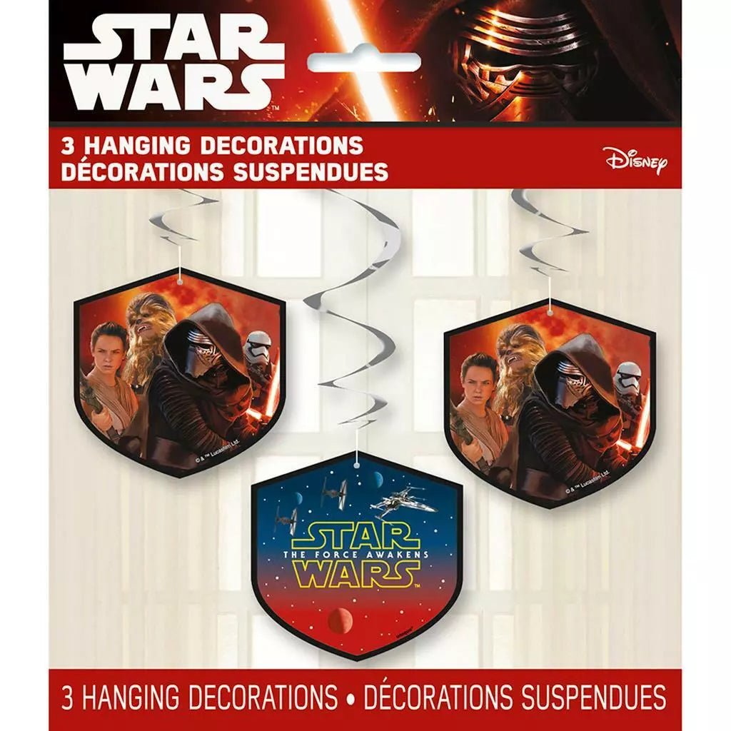 Star Wars 3Pcs Hanging Decoration - PartyExperts