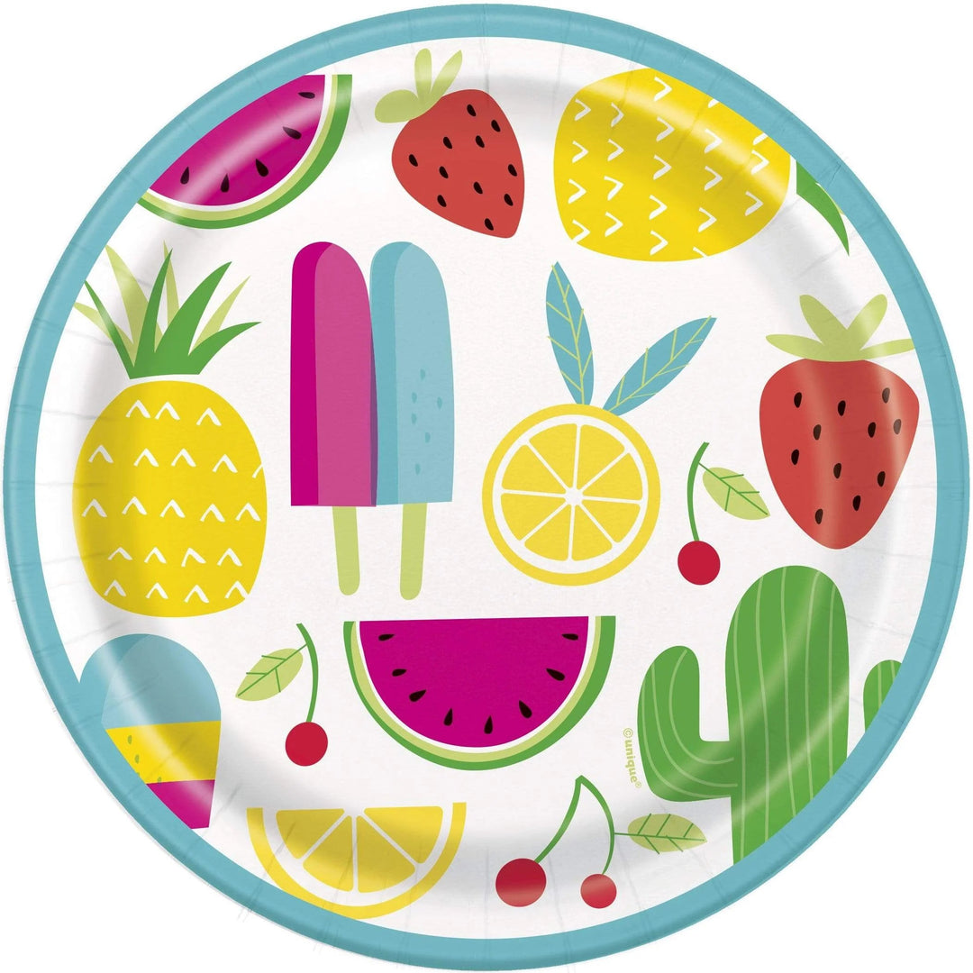 Sweet & Succulent Summer Plates 7″ - PartyExperts