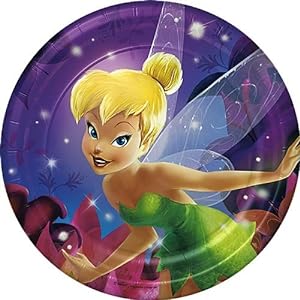 Tinker Bell 8 Plates - PartyExperts