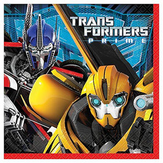 Transformers Prime Paper Napkins - PartyExperts