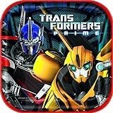 Transformers Prime Paper Plates - PartyExperts