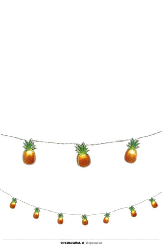 10 LED Pineapple Wreath with Batteries.