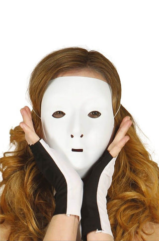 Short White Mask.