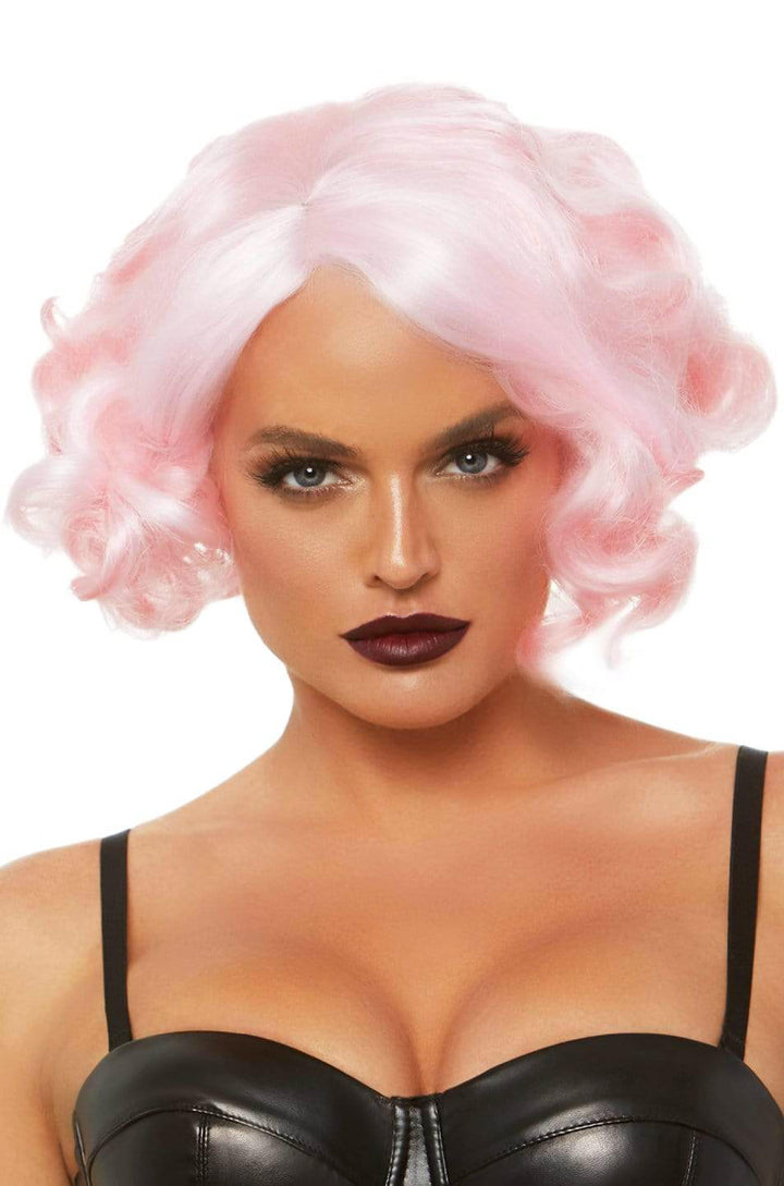 12" Pastel Bob Wig - PartyExperts