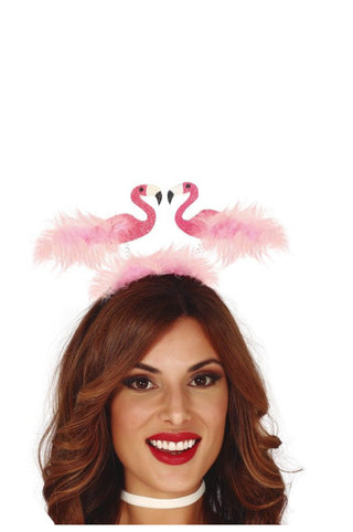 2 Flamingo Hairband.