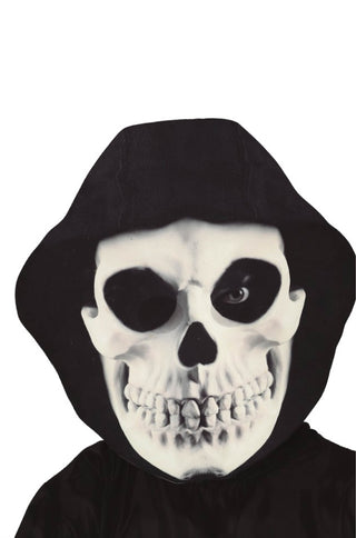 Giant Hooded Skull Mask.