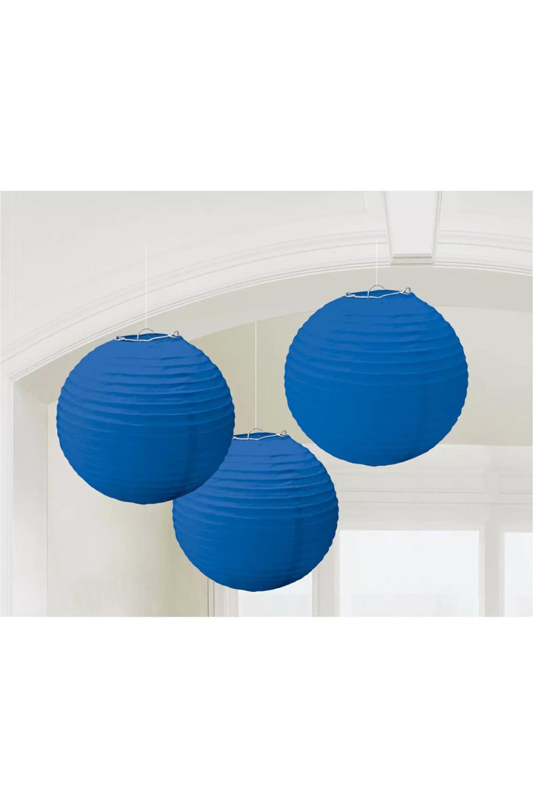 3 PACKS PAPER LANTERNS 24.1 CM - PartyExperts