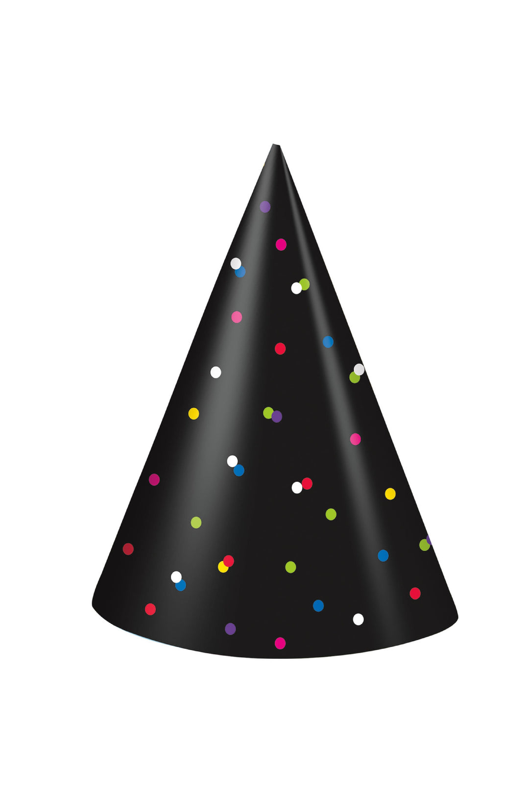 4 NEON DOTS NY PARTY HAT - PartyExperts