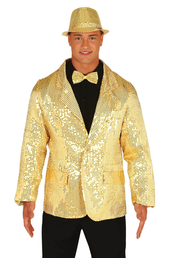 Adult Golden Sequined Jacket.