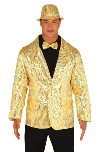 Adult Golden Sequined Jacket.